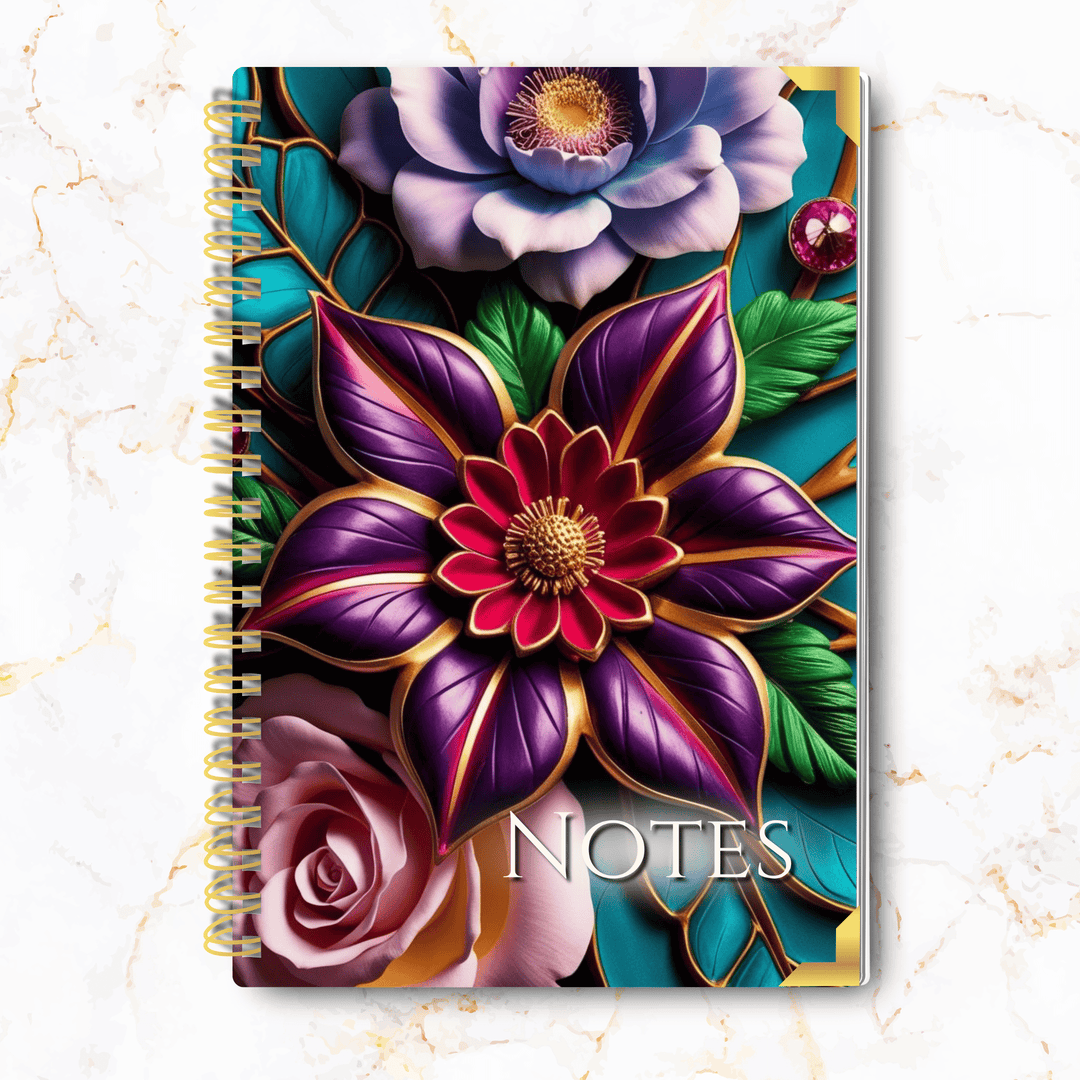 Rooted in Royalty Notebook - 8x10"