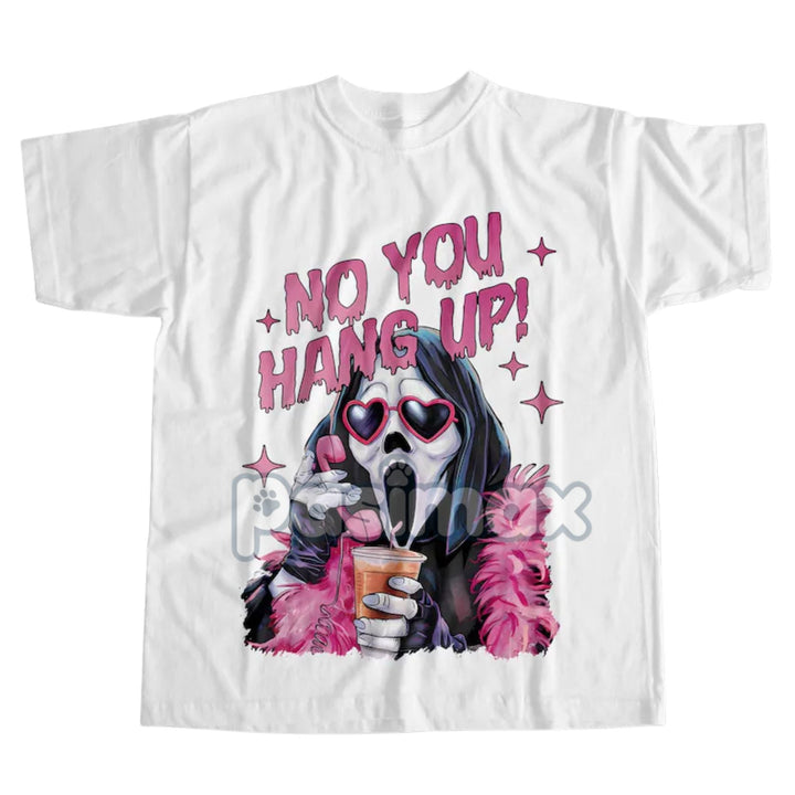 Halloween Horror Anime T-Shirt - Spooky Japanese Graphic Tee, Edgy Fall Wear