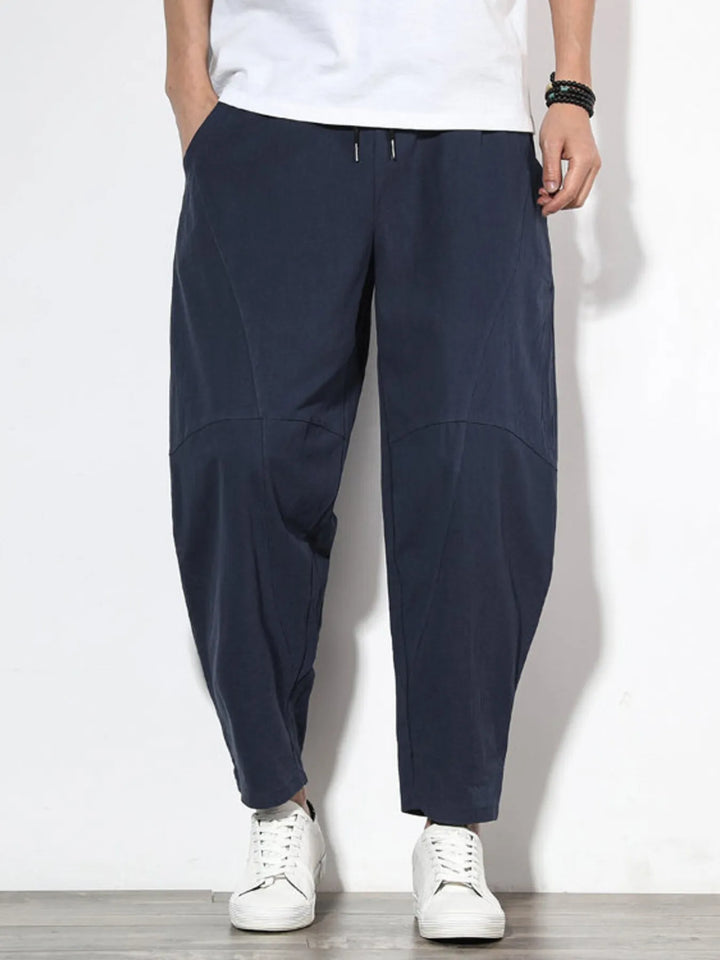 Men's Full Size Loose Fit Pants Plus Size