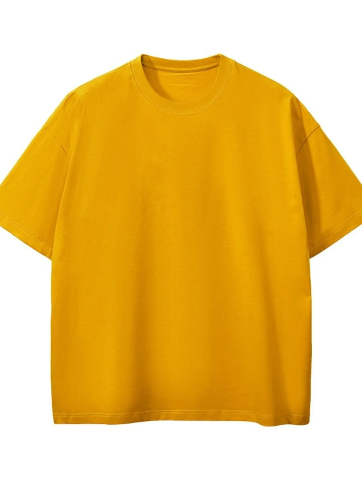 Men's Full Size Round Neck Short Sleeve T-Shirt Plus Size