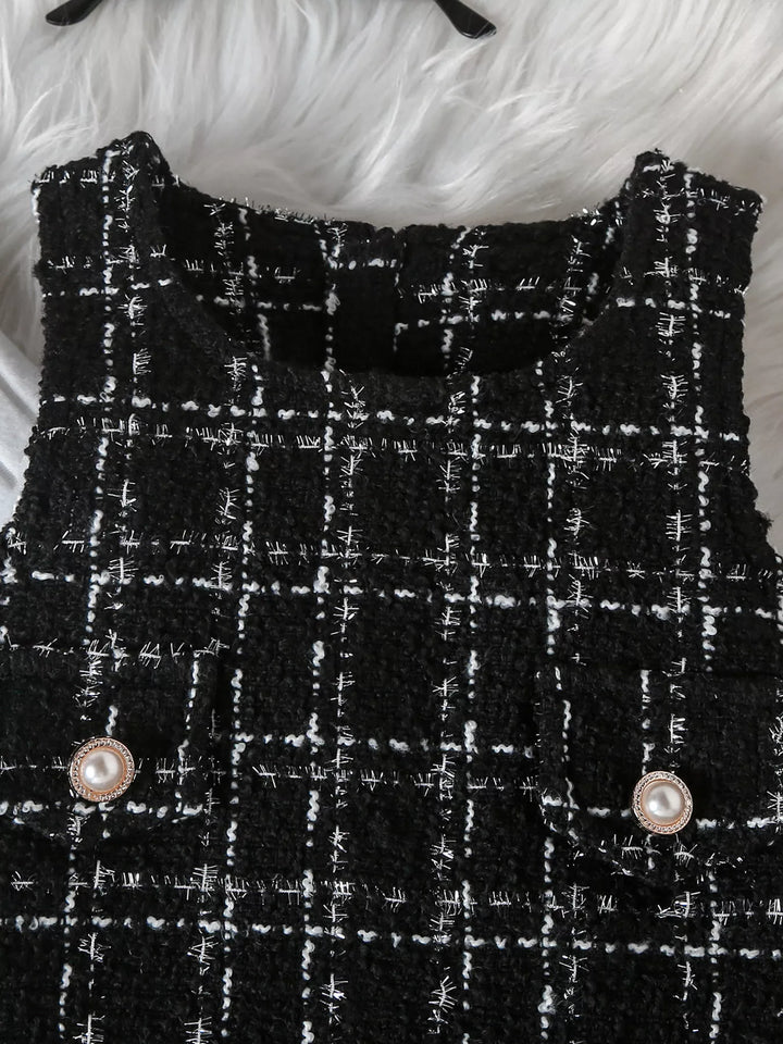 Children's Ribbed Knit Top and Dress Set