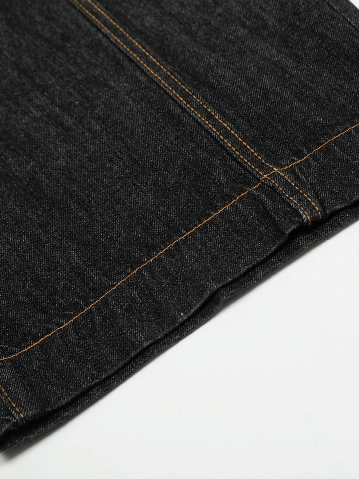 Men's Wide Leg Balloon Jeans