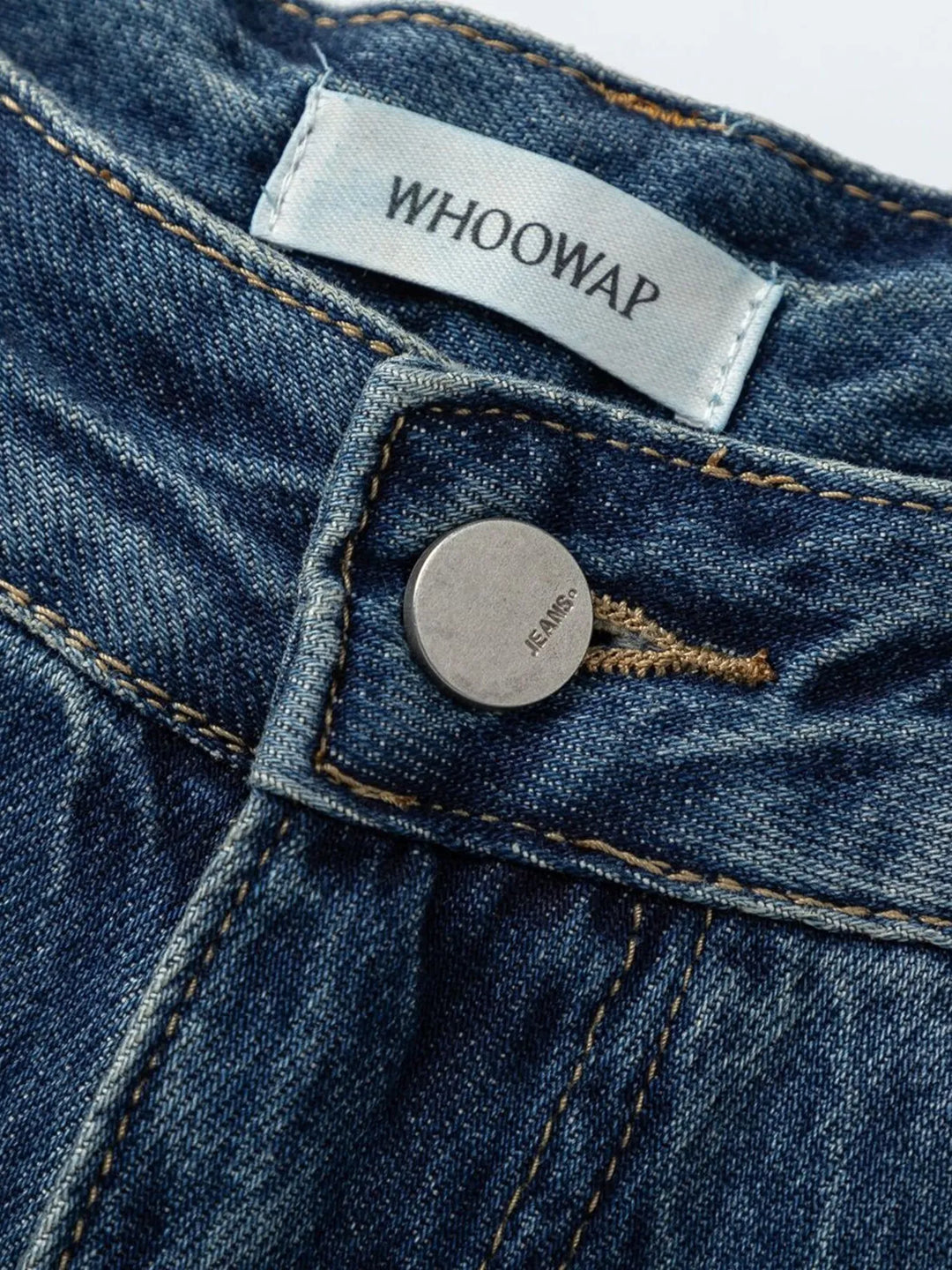 Men's Washed Denim Bermuda Shorts