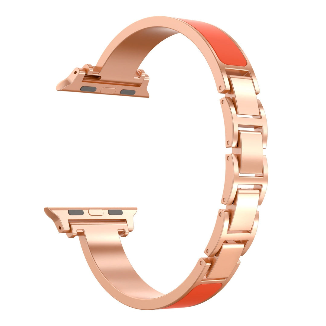 Chanel-style Bracelet-style Metal-link Watch Strap