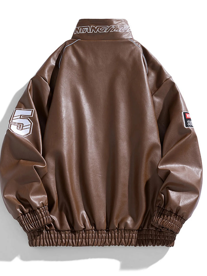 Men's Plus Size Zip Up Long Sleeve Jacket