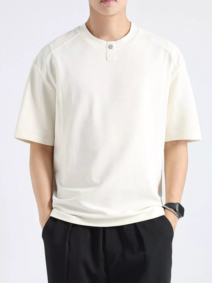 Men's Plus Size Casual Short Sleeve T-Shirt