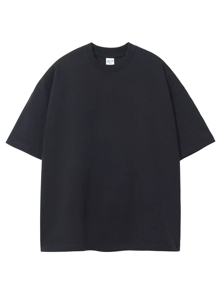 Men's Full Size Round Neck Half Sleeve T-Shirt Plus Size