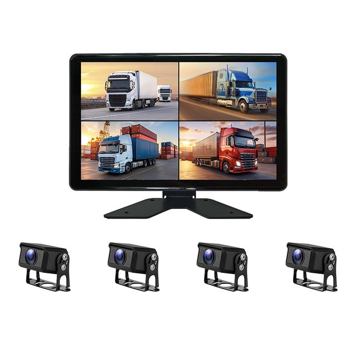 10-inch 4CH Touchscreen Integrated Vehicle Surveillance System