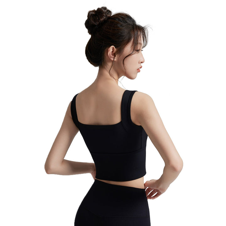 Womens Casual Yoga Tank Sports Top