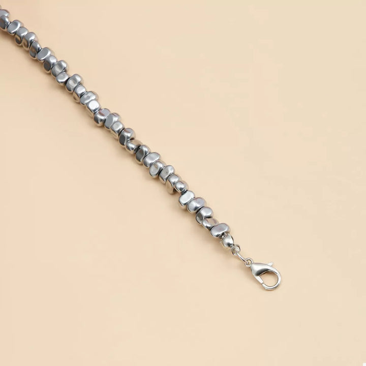 Silver-Plated Minimalist Heart Necklace