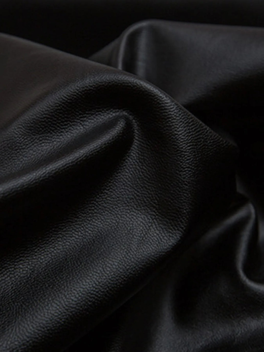 Men's Leather Bomber Jacket with Faux Fur Hood
