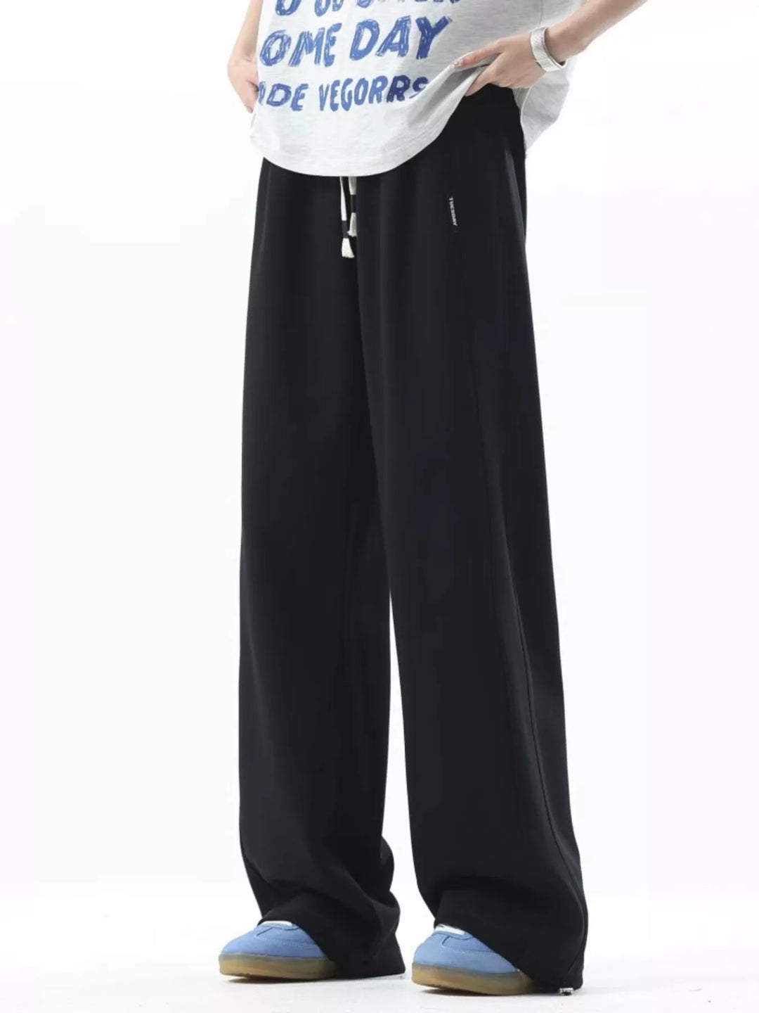 Men's Plus Size Loose Fit Drawstring Sweatpants