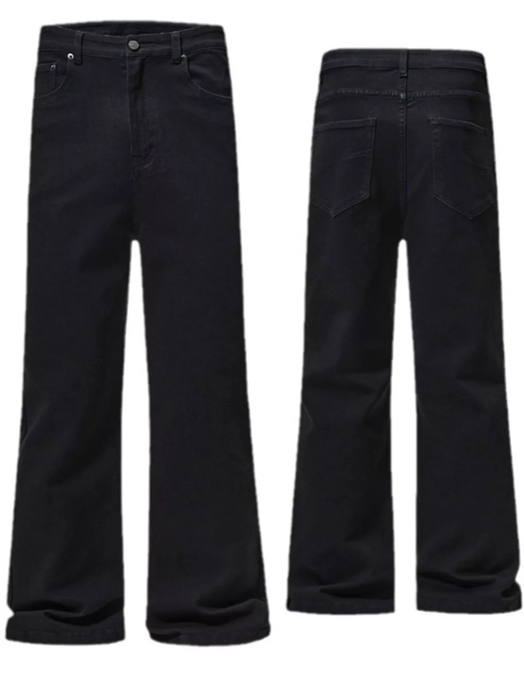 Men's Full Size Pocketed Bootcut Jeans Plus Size