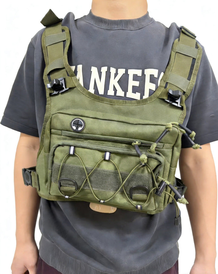 Tactical Chest Pack Multi-functional Suitable For Trail Running