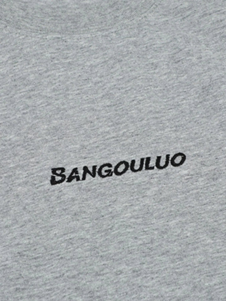 Men's Contrast Short Sleeve Oversized T-Shirt