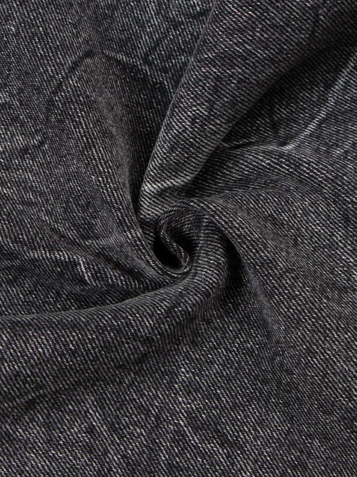 Men's Washed Wide Leg Baggy Jeans