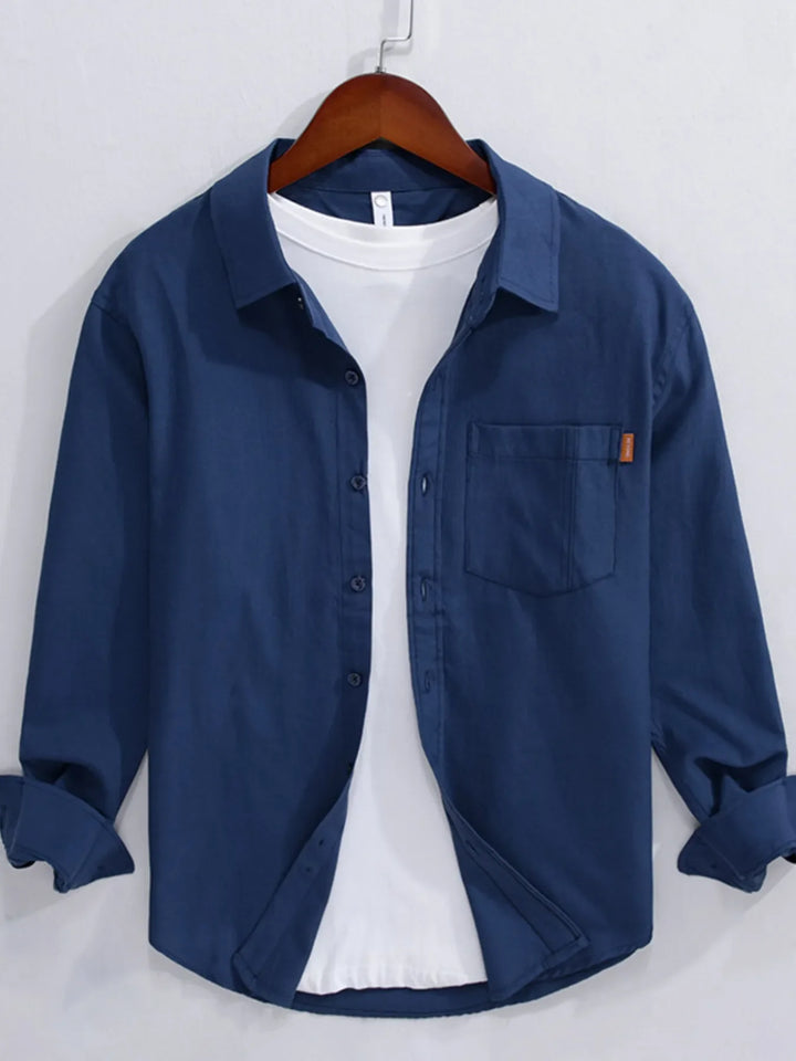 Men's Button Up Long Sleeve Shirt