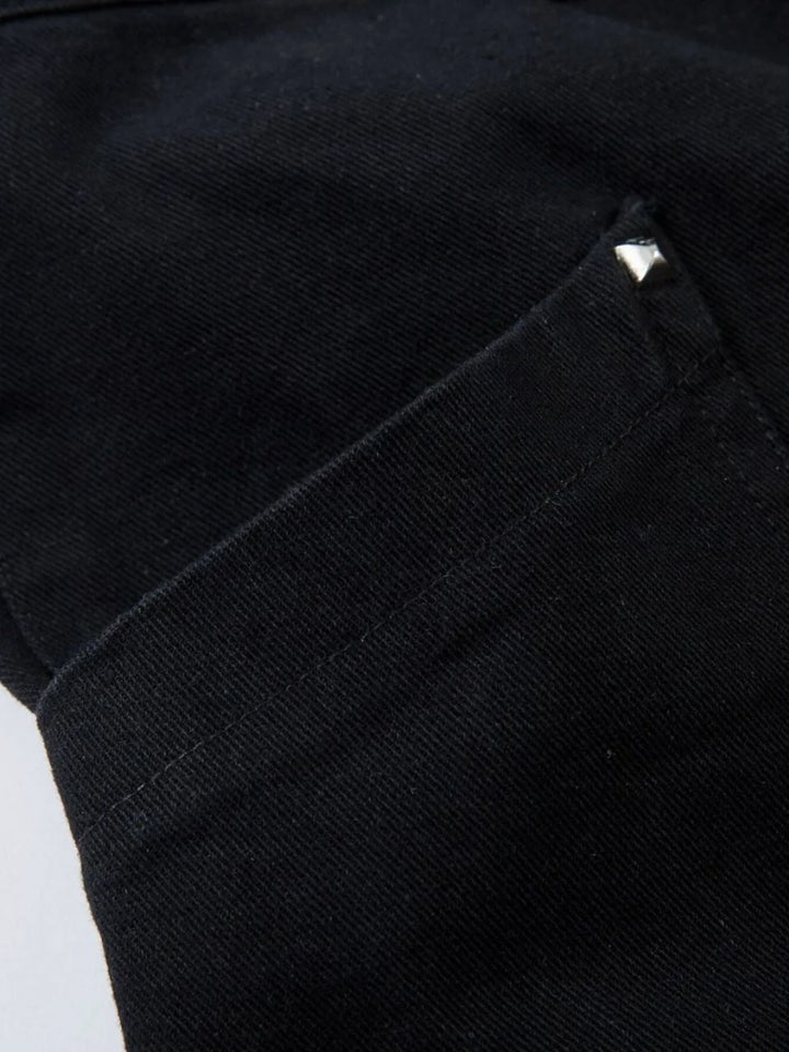 Men's Wide Leg Cargo Jeans