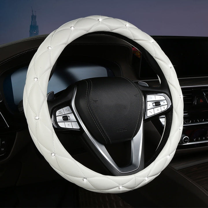 Winter Car Steering Wheel Cover