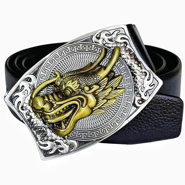 Smooth Buckle For Self-defense Trendy Punk-style Belt Buckle With A Distinctive Look