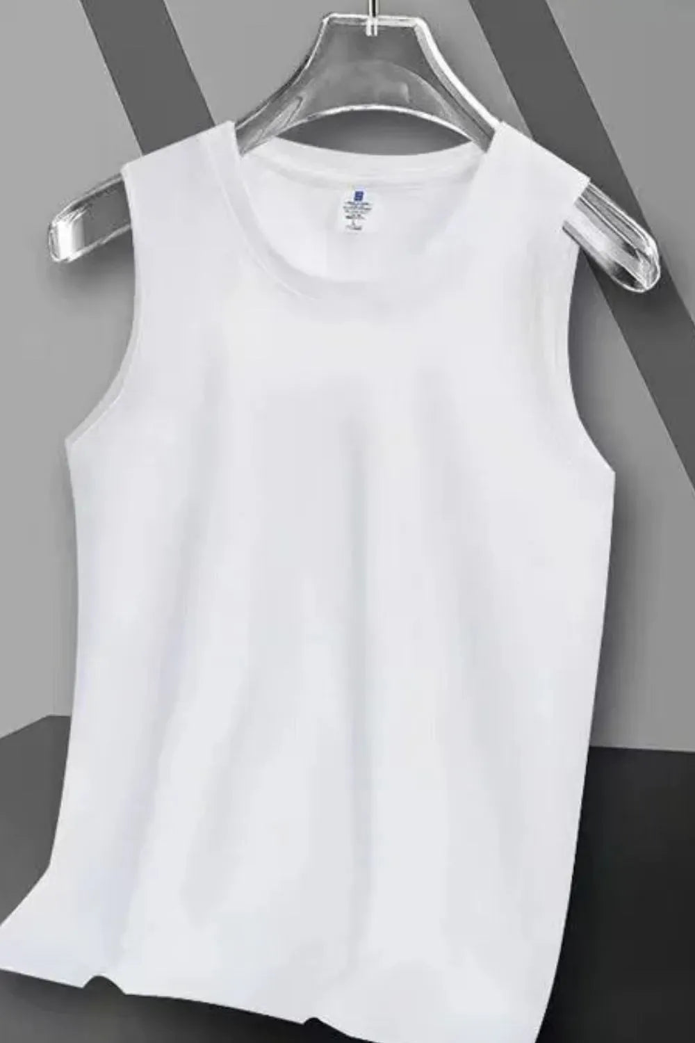 Men's Full Size Round Neck Tank Plus Size