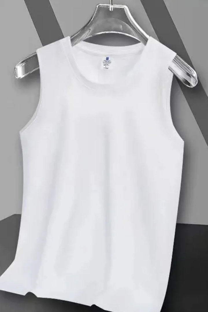 Men's Full Size Round Neck Tank Plus Size