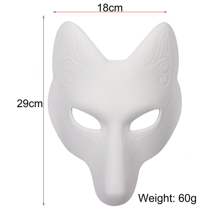 DIY Leather Fox Mask Halloween Prop