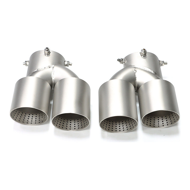 Car Modification Stainless Steel Carbon Fiber Exhaust Pipe
