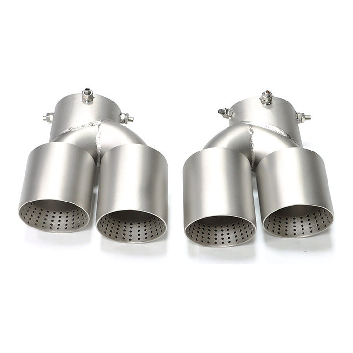 Car Modification Stainless Steel Carbon Fiber Exhaust Pipe