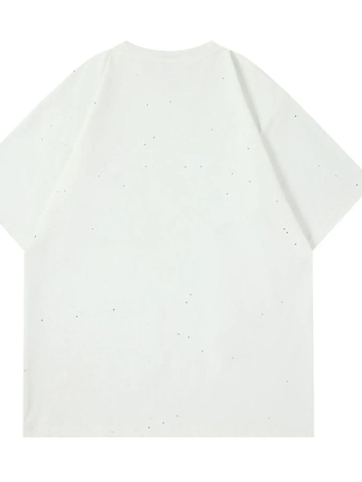 Men's Plus Size Round Neck Short Sleeve T-Shirt