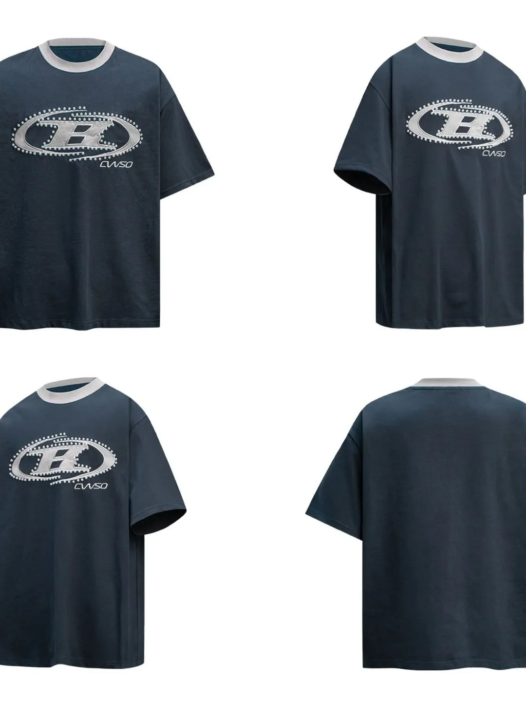 Men's Pearl Detail Short Sleeve T-Shirt