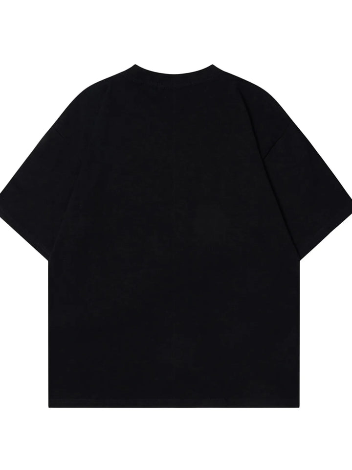 Men's Graphic Short Sleeve Oversized T-Shirt