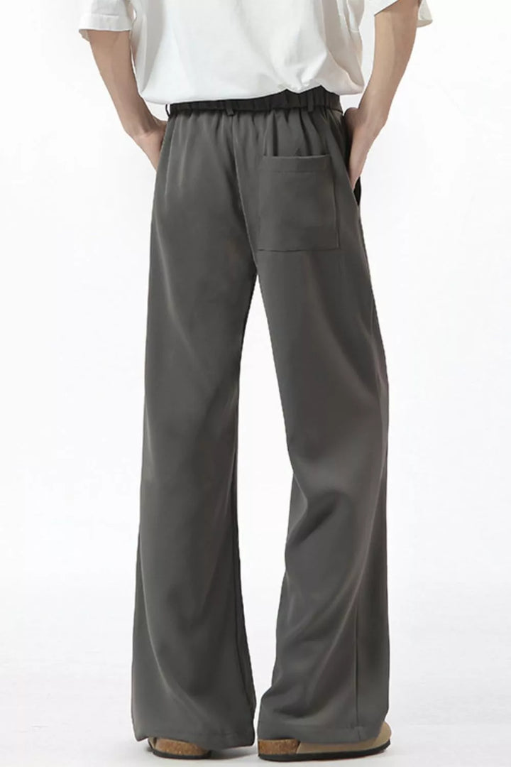 Men's Full Size Wide Leg Pants Plus Size