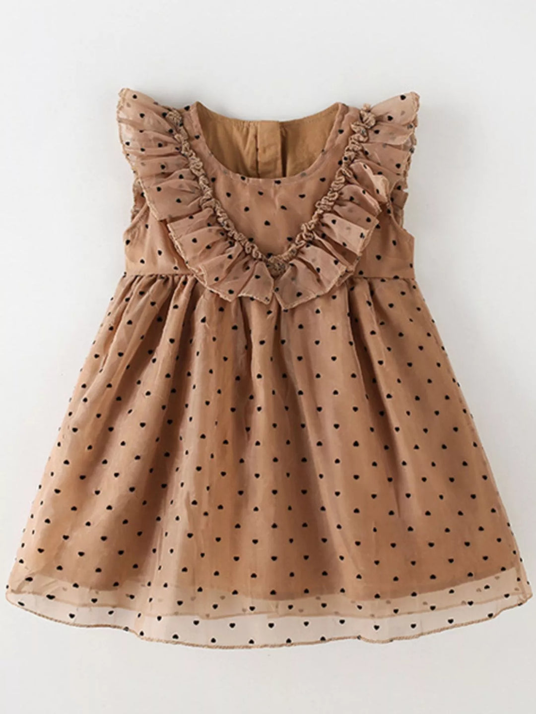 Children's Polka Dot Ruffle Dress