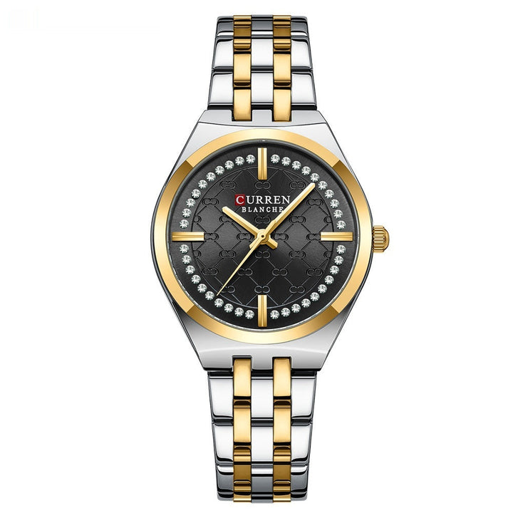 Women's Roman Numeral Quartz Wristwatch Waterproof