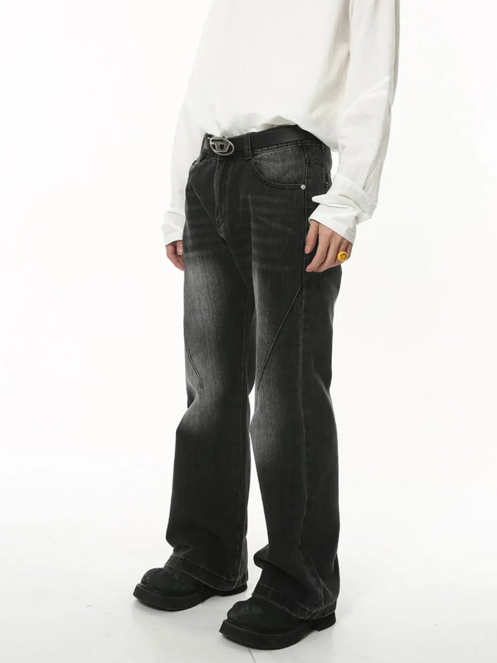 Men's Mid Rise Jeans with Pockets