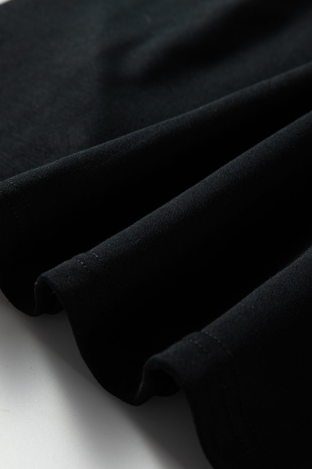 Black Leopard Print Patchwork Varsity Raglan Sleeve Sweatshirt Dress