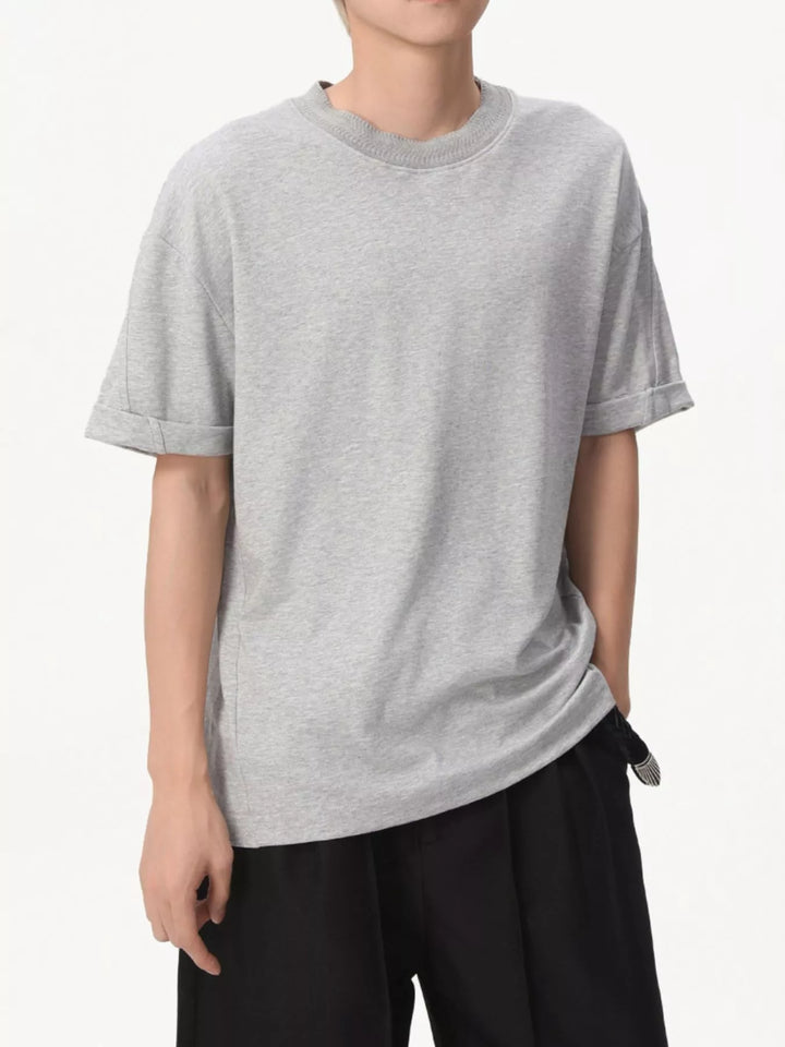 Men's Round Neck Short Sleeve T-Shirt