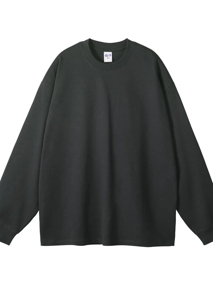 Men's Round Neck Long Sleeve T-Shirt