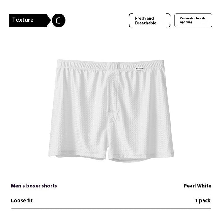 Ice Silk Arrow Pants Nylon Ice Silk Men's Boxers