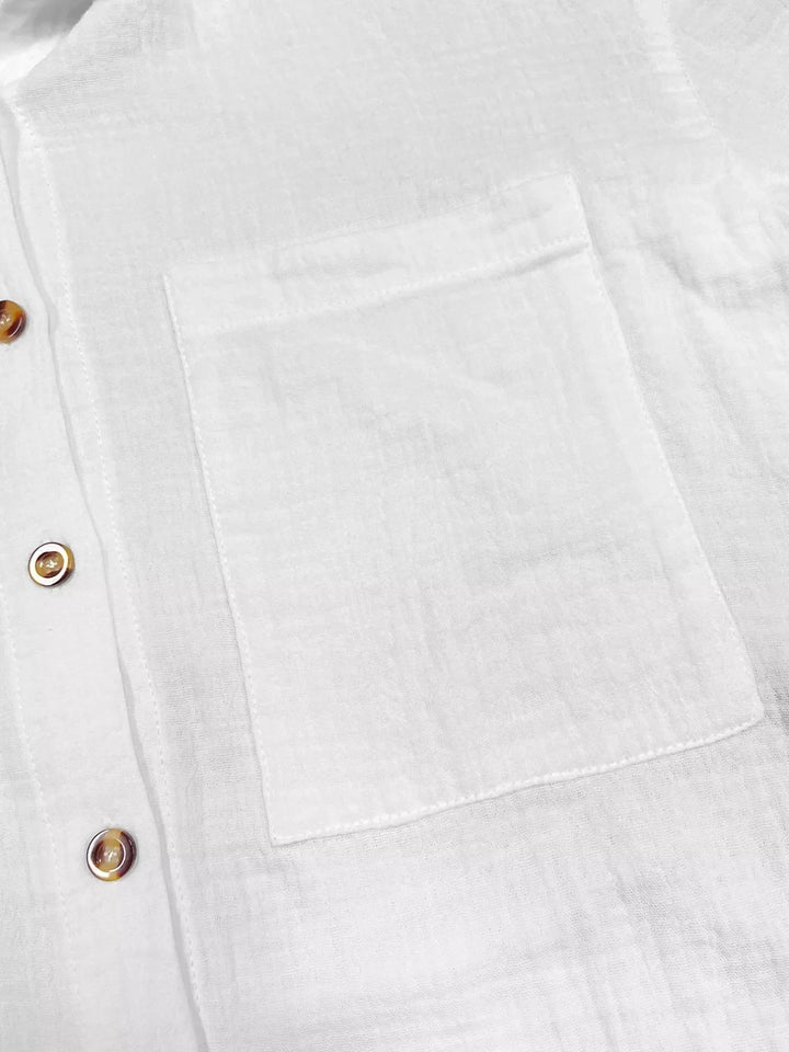 Button Up Relaxed Fit Shirt