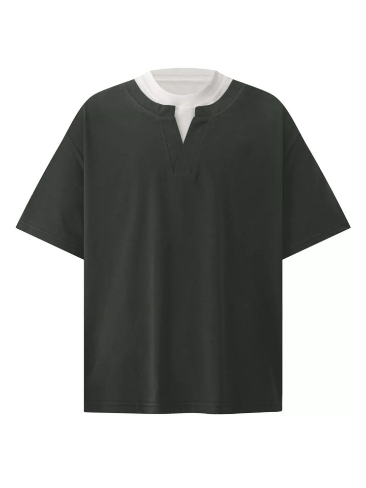 Men's Contrast Short Sleeve T-Shirt