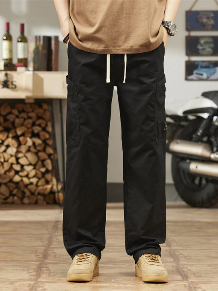 Men's Plus Size Wide Leg Cargo Pants
