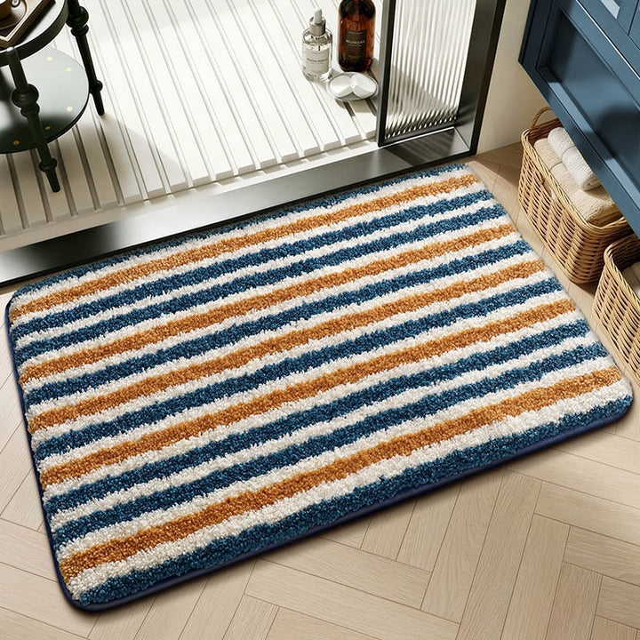 Water-absorbent Non-slip Geometric Lattice Floor Mat