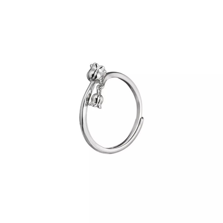 925 Sterling Silver Bypass Ring
