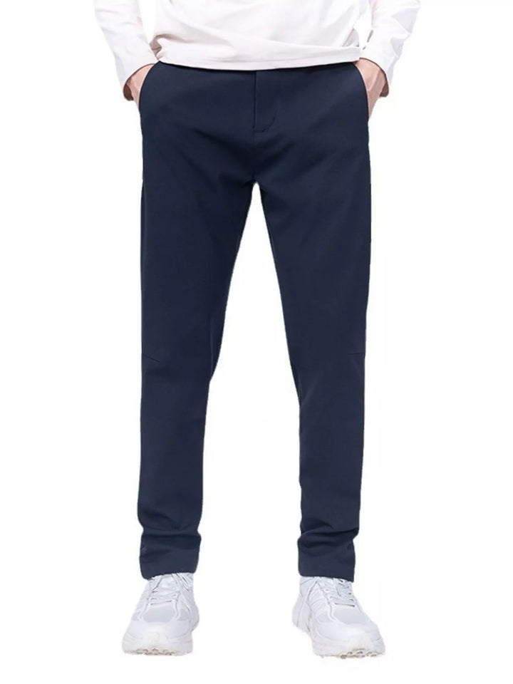 Men's Plus Size Slim-Fit Stretch Pants