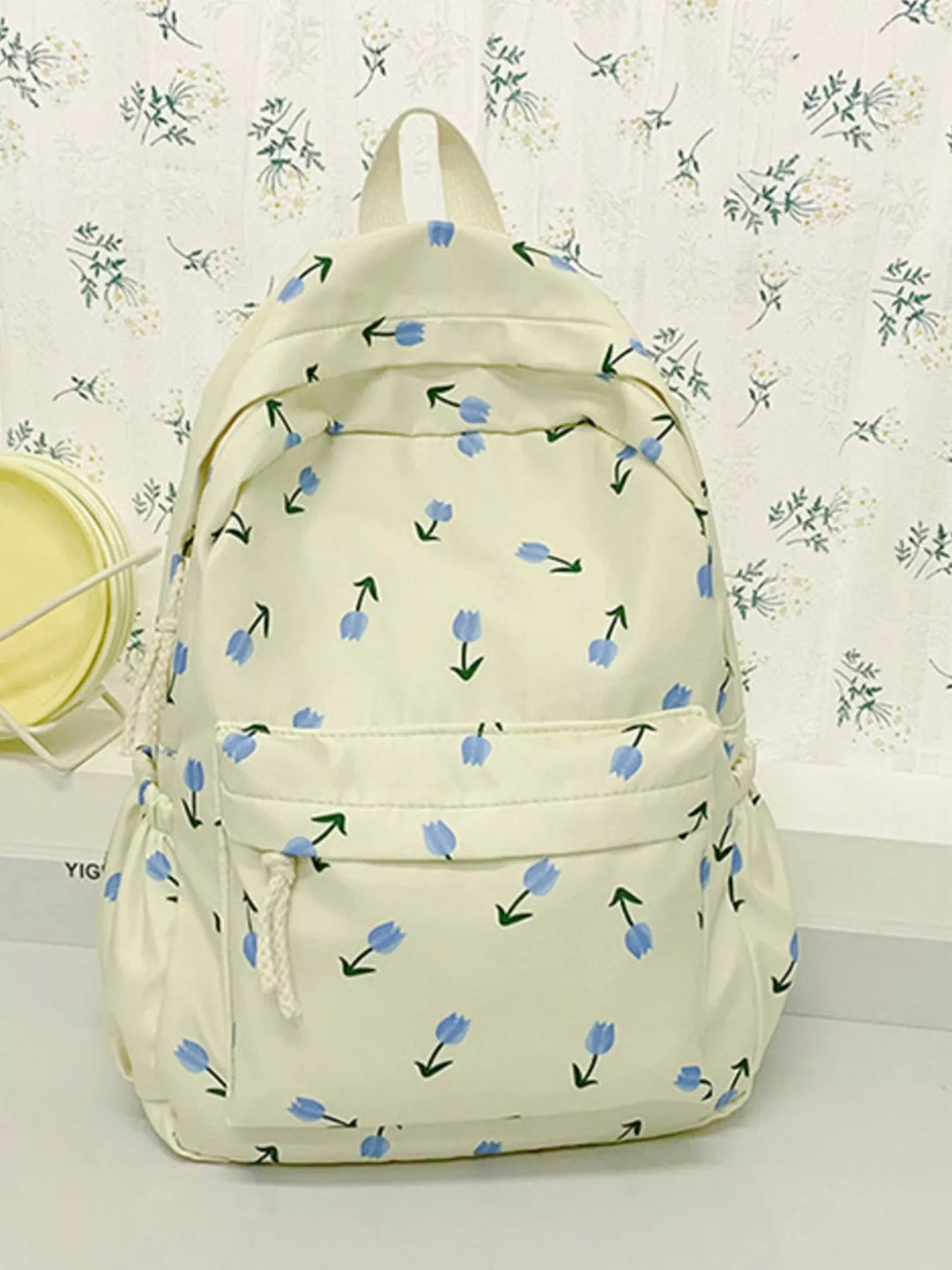 Floral Print Lightweight Backpack Bag