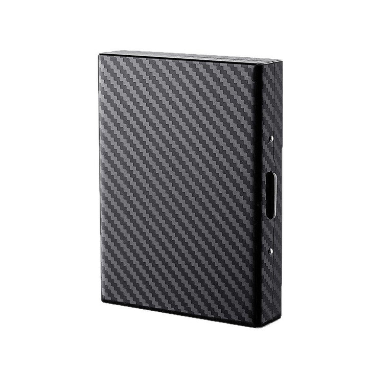 6-Slot Multi-Function Stainless Steel Large-Capacity Metal Card Holder