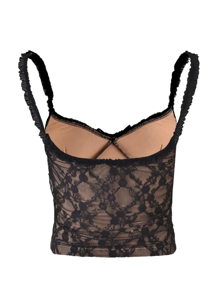 Lace Sweetheart Neck Cami