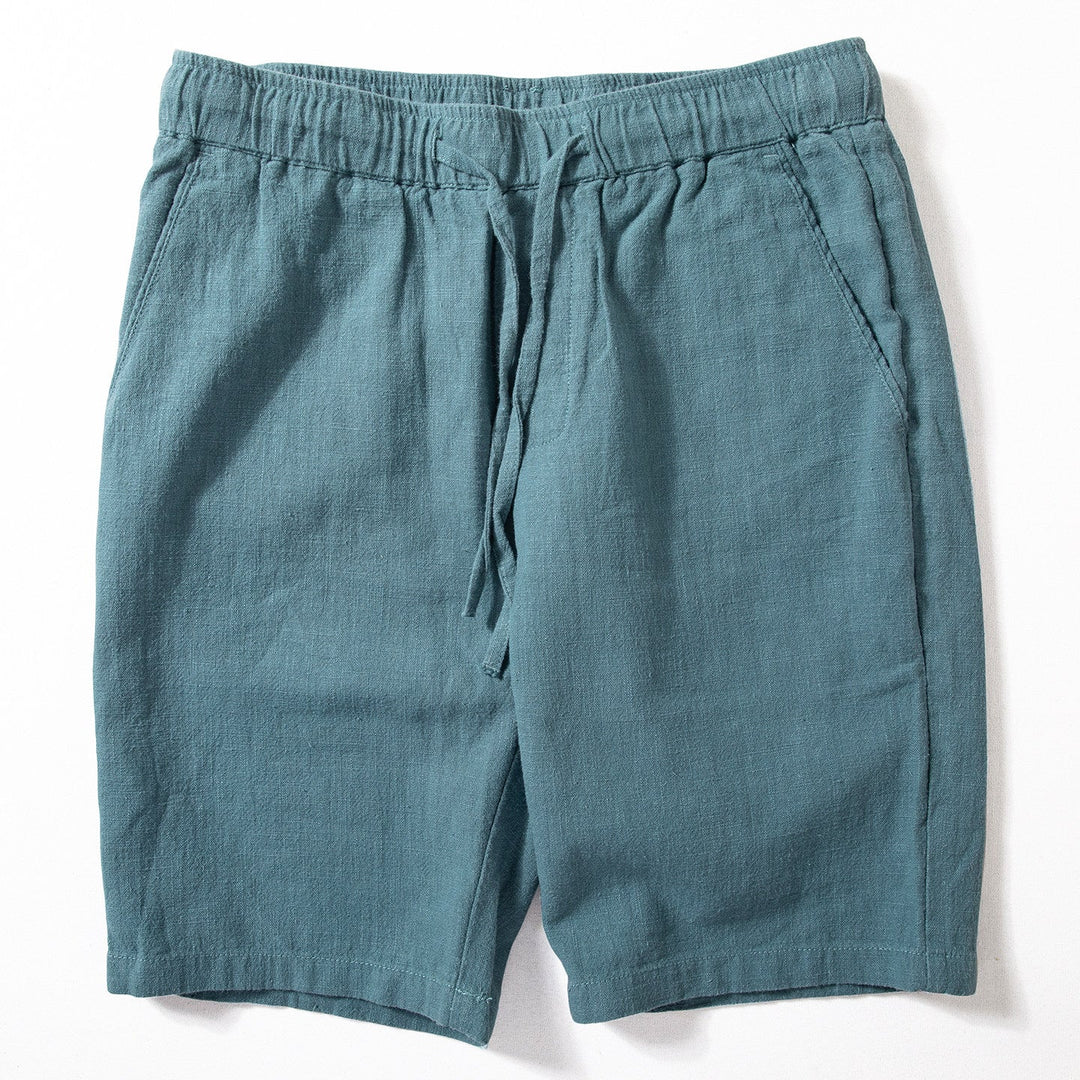 Men's Slim-fit Straight-leg Hemp Five-pocket Pants
